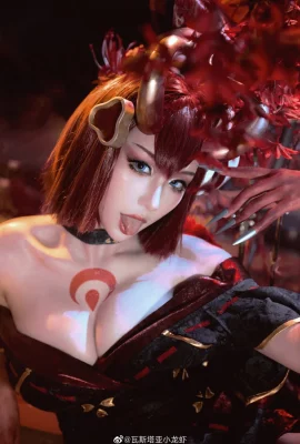 League of Legends Evelynn Scarlet Moon @vastaya crayfish (9 ภาพ)