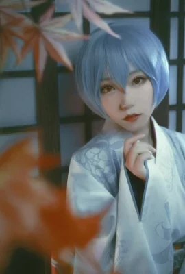 Neon Genesis Evangelion Rei Ayanami ชุดกิโมโน @Coser Sissi (8 ภาพ)