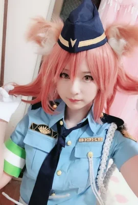 Misa Gakufuku FGO Tamamo Gozenkei คอสเพลย์ (9 ภาพ)