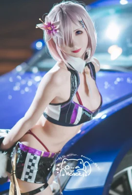 FGO Mashu Kyrielite รถแข่งสาว @_masaki Yaqi (9 ภาพ)