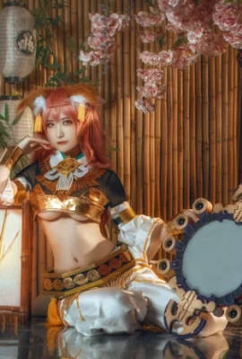 FGO Tamamo Mae Mythical Costume@风兰千景(9 ภาพ)