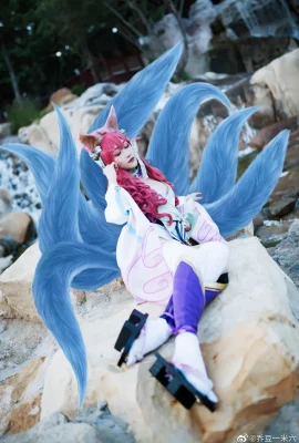 League of Legends Ahri Soul Lotus@Qiao Dou 1.6 เมตร (9 ภาพ)