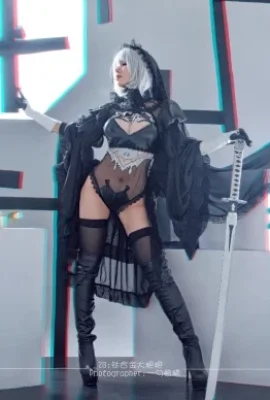 NieR: Automata 2B fanfic.Black @Titanium alloy dada (9 ภาพ)