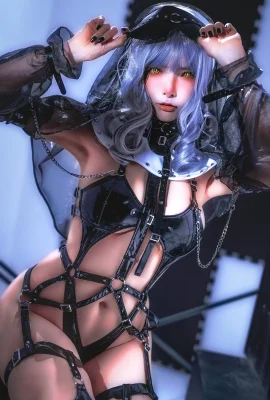 ภาพถ่ายระยะใกล้ “Sexy Nun” ของ Qiu และ Corgi ของบั้นท้ายที่สวยงาม (25 ภาพถ่าย)