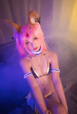 ชุดว่ายน้ำสุดฮอต “FGO-Tamamozen 3” ของ Kanamezaka Mafuyu และหน้าอกที่อ่อนโยนเปิดเผย (94 ภาพถ่าย)