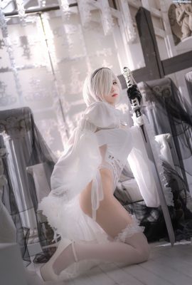 (เชอร์รี่เต็มสามนาฬิกา) 2B花衣 Nier 2B เจ้าสาว