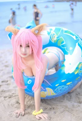 [ 毛毛喵 momocat ] – Tamamo no Mae ver.Swimsuit Fate Grand Order