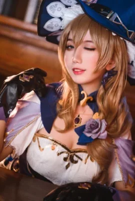 Genshin Lisa เพราะแม่มดปัญญาชน cn สูญเสียมนุษย์ QUQ (9 ภาพ)