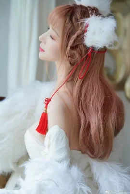 Nishuihan Bai Lingxuemei เป็นสุนัขจิ้งจอกตัวน้อยที่สวยงาม cn fork baby (9 ภาพ)