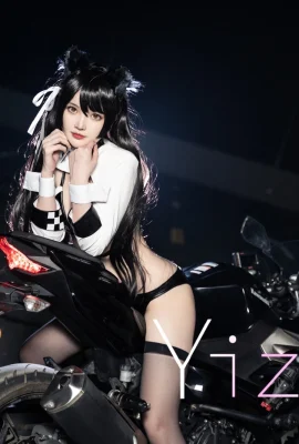 ชุดแข่ง Azur Lane Atago @伊子_ (9 ภาพ)