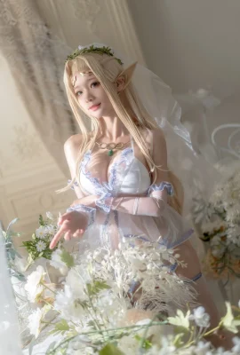 (ซิลลี่ โมโม่) ชุดแต่งงานเอลฟ์ขาว