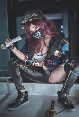 League of Legends Akali K/DA ~(DJAWA) Bambi (??) – Akali (K-DA) (43 ภาพ)