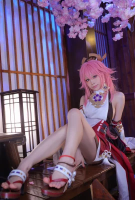 Genshin Yaemiko @Mizuyoshiaqua (52 ภาพ)