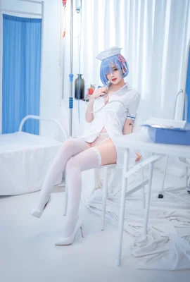 Sakurai Nene คอสเพลย์พยาบาล Rem