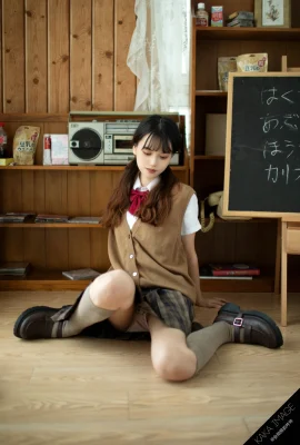 Lao Xiaobai คอสเพลย์ชุดนักเรียน สาวร้าย