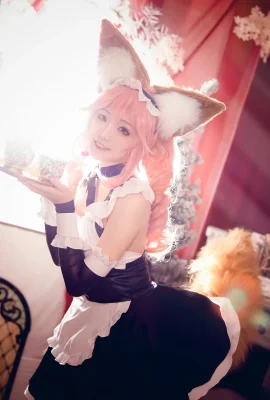 Kise Ryousa_Rabbit Half-Sen คอสเพลย์ชะตากรรม Tamamo อดีตแม่บ้าน ver