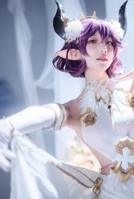 Abao ยังเป็น Bunny Girl คอสเพลย์ Granblue Fantasy Guleia Dragon Girl