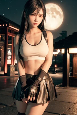 AI Art-Tifa Live เวอร์ชัน (60 ภาพ)