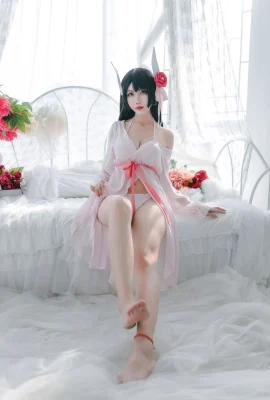คอสเพลย์ตุ๊กตาที่หายไป QUQ Hiei Parade ใต้แสงจันทร์