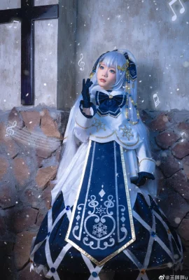 Hatsune Miku 2021 Snow Hatsune @王 Fat Fat u (9 ภาพ)