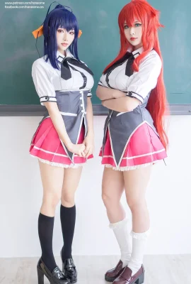 ฮาเนะ อาเมะ feat Hana Bunny Himejima x Rias Gremory