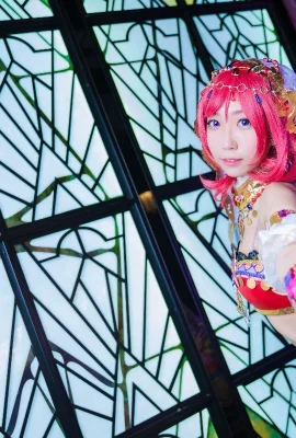 “รักอยู่!” 》นักเต้น Nishikino Maki ปลุก Sonoda Umi ปลุก Cheongsam และเล่นกับ Birdie ในชุดกิโมโนผ้าฝ้าย (27 ภาพ)