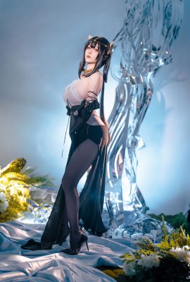 Star Chichi – สิงหาคม 2024 Plan E Azur Lane Zhenhai สีน้ำระยิบระยับ
