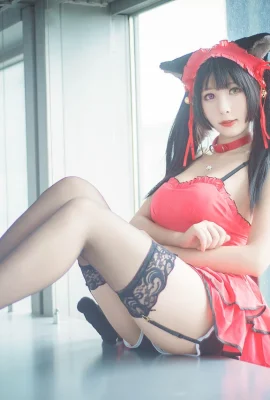 (โจ๊กข้าวดำ(ซอสกรอบเล็ก)) ชุดชั้นในโทกิซากิ คุรุมิ เนโกะมิมิ