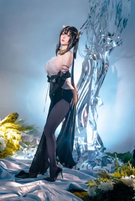 Star Chichi – สิงหาคม 2024 Plan E Azur Lane Zhenhai สีน้ำระยิบระยับ