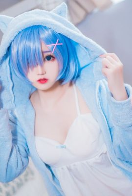 (คอสเพลย์) MaoJun Rem ชุดนอนหูแมว