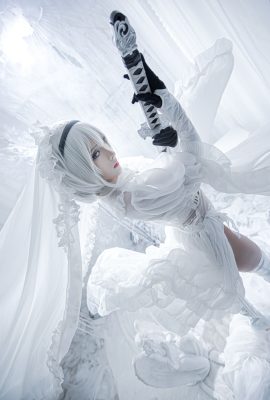 (สิงโตนมไม่กัด) สีขาว 2b