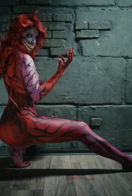 Jannet ในชุดคอสเพลย์ – Mary Jane Carnage