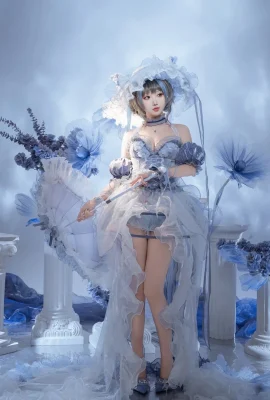 น่ารักยอดนิยม coser ก๋วยเตี๋ยวเค้กเค้ก Fairy Route Chai Jun เดรส