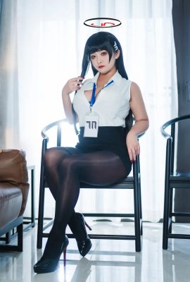 สาวสวยSAMA – คลังเก็บสีน้ำเงิน Liyin ol