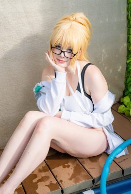 (Atelier ด้วย) คลาสว่ายน้ำเปียก! FGO Jean Photoset เยน