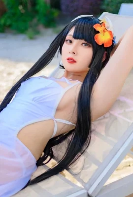 ฤดูร้อน Azebra Line Hiei Swimsuit