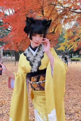 Coser Girl Ely_eee-พฤศจิกายน 2024 คอลเล็กชั่นธีมเซ็กซี่สีเงินกระโปรงยาวสีแดง onesie square show perfect body temptation photo photo 65p