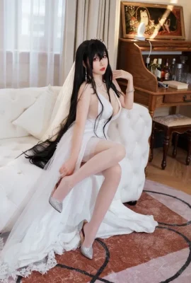 Noodle Cake Fairy Azure Route ชุดแต่งงานขนาดใหญ่ฟีนิกซ์