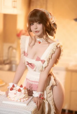 ความงามทางอินเทอร์เน็ต yuuhui yuhui ฤดูหนาวที่รักชุดรูปแบบชุดแม่บ้านเซ็กซี่ส่วนตัวแสดงครีมร่างกายอวบอ้วนห่อด้วยความร้อนรูปถ่าย 134p