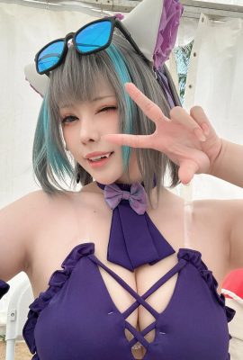 Fan Silly Pig – ชุดว่ายน้ำ Azur Lane Cheshire