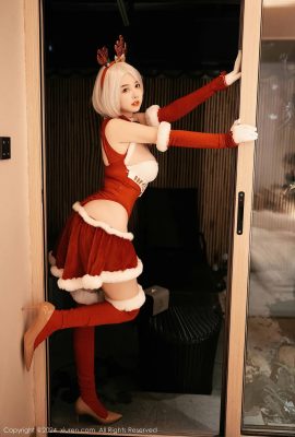 (xiuren xiuren.com: ลูกวัวเชอร์รี่) yorha 2b chrismast