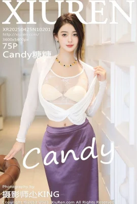 【 Xiuren Xiuren Network 】 2025.04.25 No.10201 Candy Tangtang รุ่นที่สมบูรณ์ไม่มีภาพถ่ายลายน้ำ[75p]