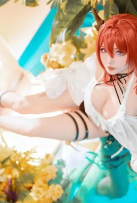 Coser Miss Star: The Ark of Tomorrow – The Heartbeat Theme Sexy Set Multi -Set Clothing Series Show การล่อลวงร่างกายที่สมบูรณ์แบบ 1
