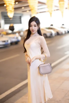 Wang Xinyao – ถุงน่องสีขาว (120 รูป)