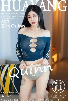 [ภาพถ่าย Huayang Huayang]2025.05.20 Vol.640 Kaizhu Quinn เวอร์ชันลายน้ำเต็มรูปแบบ[103p]