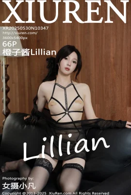 【 Xiuren Xiuren Network 】 2025.05.30 No.10347 Jam สีส้ม Lillian เวอร์ชันเต็มโดยไม่มีภาพถ่ายลายน้ำ【 66p 】