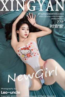 【 Xingyan Xingyan Society 】 2025.06.04 Vol.353 Shi Anan เวอร์ชันเต็มรูปถ่ายที่ปราศจากลายน้ำ【 81p 】